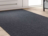 Carpet Runner Grey 80 x 300 cm Fabric 42011418