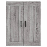 Highboard Grey Sonoma 69.5x34x180 cm Engineered Wood 3199751