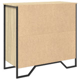 Sideboard Sonoma Oak 78x35.5x74.5 cm Engineered Wood 848540
