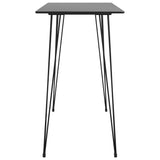 7 Piece Bar Set Black 3057392