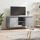 TV Cabinet Concrete Grey 104x35x50 cm Engineered Wood 827008