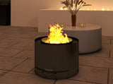 Metal Wood- Pit with Fire Poker - Black T3398P377727