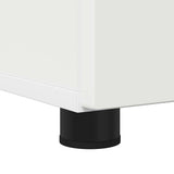 Bathroom Cabinet White 61 x 35 x 64 cm Engineered wood & Metal 883284