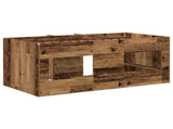 Kids'High Bed Frame 2 pcs Old Wood 163 x 101.1 x 68.5 cm 3422577