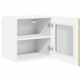 Wall Glass Cabinet PORTO 2 pcs Sonoma Oak 40 x 31 x 40 cm 885190