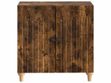 Bathroom Storage Cainet ALKMAAR Smoked Oak 59.5 x 31 x 80 cm 896180