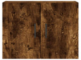 Wall Cabinet Smoked Oak 60x31x60 cm Engineered Wood 829993