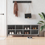 Shoe Cabinet Grey Sonoma 8 pairs of shoes 831851