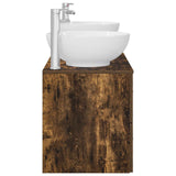 Bathroom Furniture Set 3 pcs Smoked Oak 49.5 x 44.5 x 65 cm 3405895