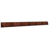 Retaining Wall 6 pcs 100 x 12 x 30 cm Weathering Steel Rusty 3449120