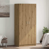 Wardrobe Artisan Oak 90x52x200 cm Engineered Wood 855885