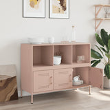 Sideboard Pink 100,5x39x79 cm Steel 843091
