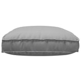 Cushion Grey 120 x 80 x 12 cm Oxford Fabric 42001569