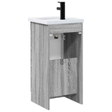 Bathroom Vanity with Sink Grey Sonoma 42 x 40 x 84.5 cm 890030