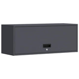 Wall Cabinet for Garage with Gas-lift Door Anthracite 883274