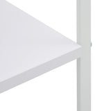 Microwave Cabinet White 60x39.6x123 cm Engineered Wood 288240