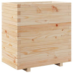 ZNTS Garden Planter 70x40x72.5 cm Solid Wood Pine 3282589