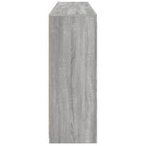 Sideboard with LED Lights Grey Sonoma 162x37x100 cm 3209147