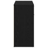 Sideboard Black Oak 80x36x75 cm Engineered Wood 862010