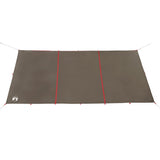 Camping Tarp Brown 451x420 cm Waterproof 4009604