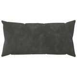 Cushion Cover 12 pcs HEERLEN Anthracite 40 x 80 cm 909984