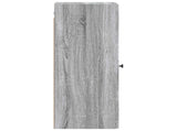 Wall-Mounted Cabinet Grey Sonoma 33 x 34.5 x 90 cm 898081