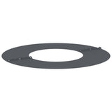 suitable for Flat Tree Rings 5 pcs Anthracite 30 / 60 cm Steel 873667