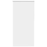 Roller Blind Blackout White 115x210 cm Fabric Width 110.7 cm Polyester 4011963