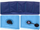 Children Swimming Pool Folding Blue 300 x 38 cm 3416324