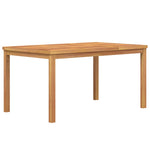 5 Piece Garden Dining Set Solid Wood Teak 3157185