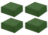 Fall Protection Tiles 24 pcs Rubber 50x50x3 cm Green 3053182