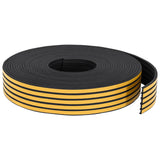 Self-Adhesive Window Seal Black 15 x 8 mm 50 m EPDM Foam 42038100