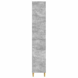 Cabinet Set 2 pcs Concrete Grey Engineered Wood 3416712