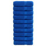 Premium Bath Towels "SOLUND" 10 pcs Blue 100x150 cm 600 gsm 137193