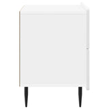 Bedside Cabinet High Gloss White 62 x 34.5 x 49.5 cm 894319