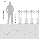Spike Ring Fence HORST Black 42030107