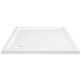 Square ABS Shower Base Tray White 80x80 cm 148907