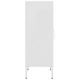 Storage Cabinet White 42.5x35x101.5 cm Steel 336197