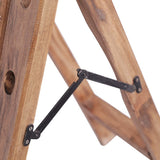 Wine Rack for 15 Bottles 26x50x70 cm Solid Mahogany Wood 283900