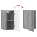 Bathroom Wall Cabinet ZWOLLE Grey Sonoma 30 x 31 x 63 cm 896371