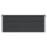 Garden Raised Bed Black 150 x 50 x 54 cm 42038980