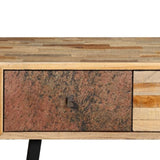 Console Table Solid Reclaimed Teak 120x30x76 cm 245403