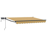 Manual Retractable Awning with LEDs 2.5 x 2 m 3419352
