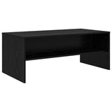 Coffee Table Black Oak 100 x 50 x 40 cm Engineered Wood 8000285