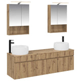 Bathroom Cabinet Set 5 pcs Artisan Oak 50 x 14.5 x 70 cm 3406646