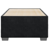 Bed Frame without Mattress Black 90x190 cm Single Velvet 3284603