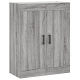 Highboard Grey Sonoma 69.5x34x180 cm Engineered Wood 3199887
