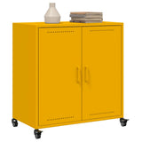 Sideboard Mustard Yellow 68x39x72 cm Steel 846659