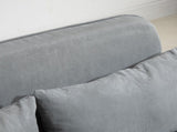Two-Seater Click-Clack Sofa Bed - Light Grey T3398P330484