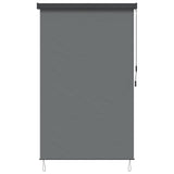Roller Blind Light Grey 120 x 250 cm Fabric and Aluminum 42037184